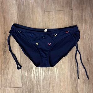 American Eagle Embroidered Bikini Buttoms